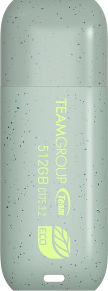 Immagine prodotto Team Group C175 ECO 512 GB (grigio-verde, USB-A 3.2 Gen 1) (512 GB, USB-A)