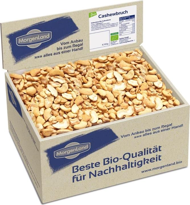Actual product image Morgenland Cashew kernels large curd - loose (3500 g)