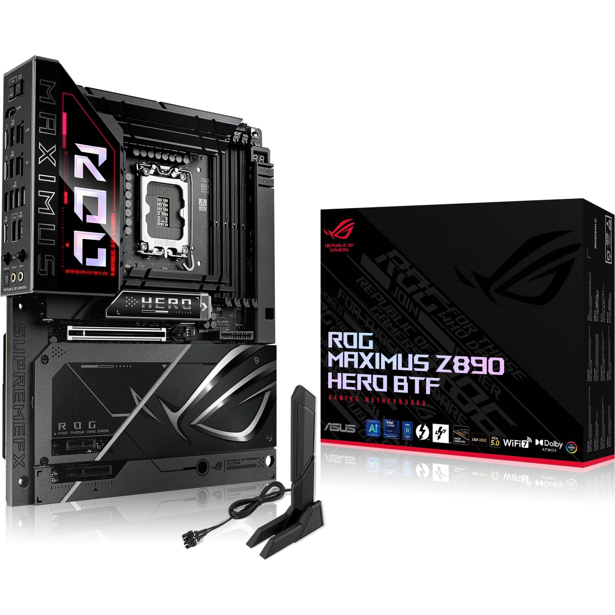 ASUS Rog Maximus Z890 Hero Btf (LGA 1851, Intel Z890, ATX), Mainboard
