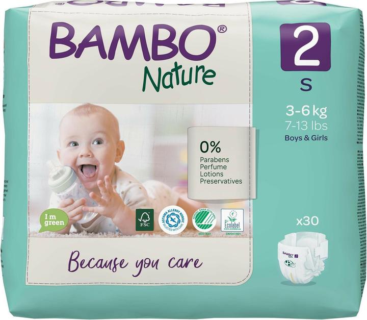 Produktbild Bambo Mini (Gr. 2, Tragepack, 30 Stk.)
