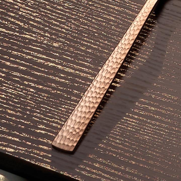 Immagine prodotto Amefa Set di posate 24 pezzi martellate PVD rosé 3319 Felicity (24 Pezzo/i, Set di posate)