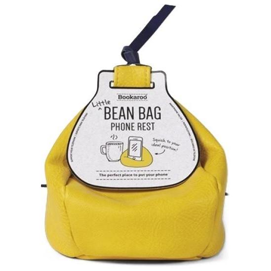 IF, Fermalibri, Bookaroo Bean Bag Pouffe für ein Smartphone – gelb