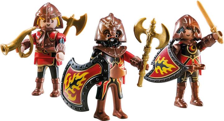 Produktbild Playmobil 3er Set Burnham Raiders (70672, Playmobil Novelmore)