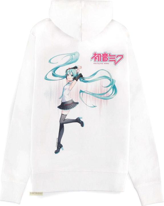 Actual product image Difuzed Hatsune Miku - Women's Zipper Hoodie (kangaroo pocket) - M (M)