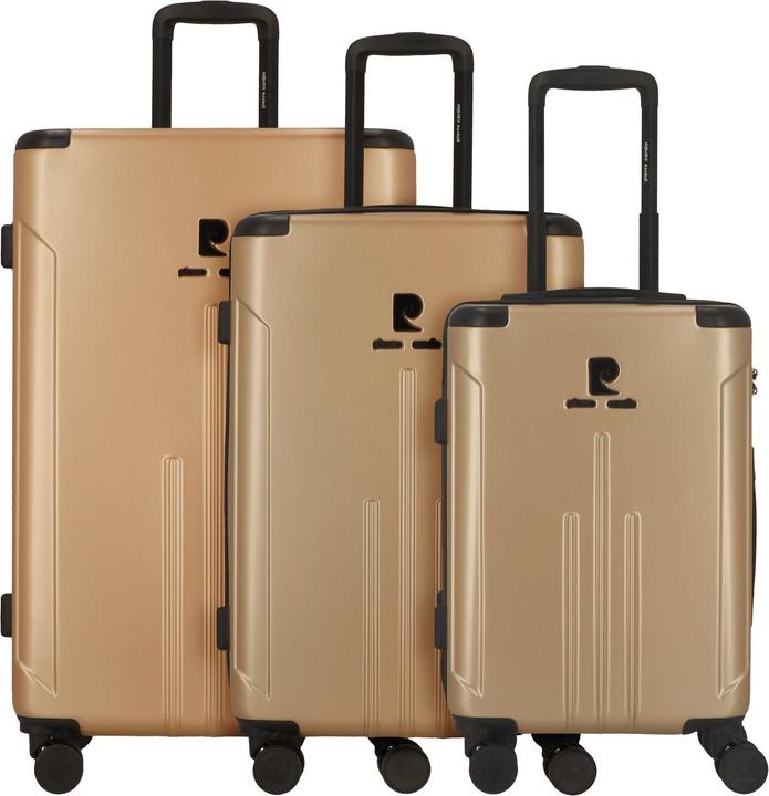 Pierre Cardin 4 Rollen Kofferset 3-teilig (199 l, XL (ab 115l))