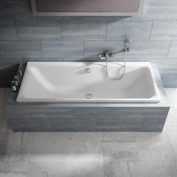 Produktbild Ideal Standard Doppelbadewanne Rechteckbadewanne Connect Air 80 x 180 cm alpinweiss glatt E106701 (230 l, 180 cm, 80 cm)