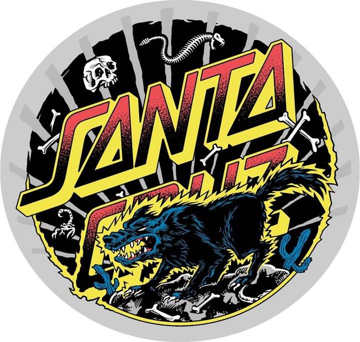 Produktbild Santa Cruz Kendall Wolf Dot Sticker 4"