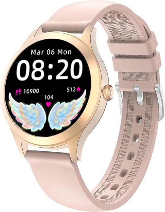 Immagine prodotto Gino Rossi Damen-SMARTWATCH G.Rossi SW014G-3 Roségold, Silikonarmband