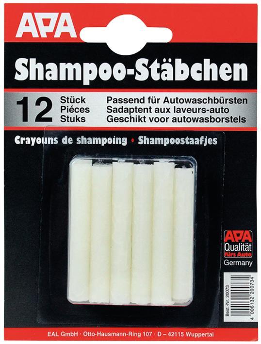 APA Shampoo sticks for washing brushes 20073 12 pcs (L x W x H) 45 x 5 x 5 mm
