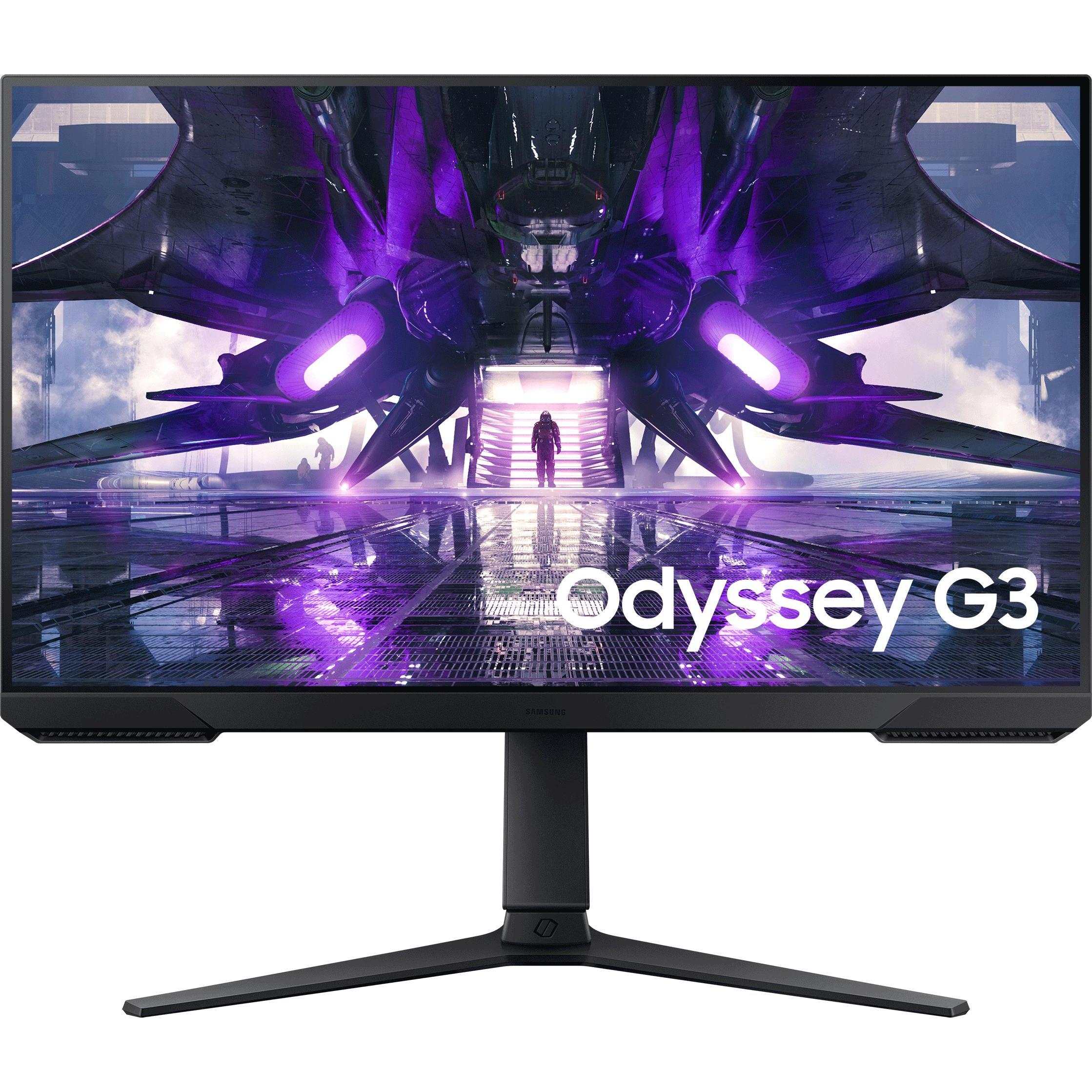 Samsung Odyssey G3A (1920 x 1080 Pixel, 27"), Monitor, Schwarz