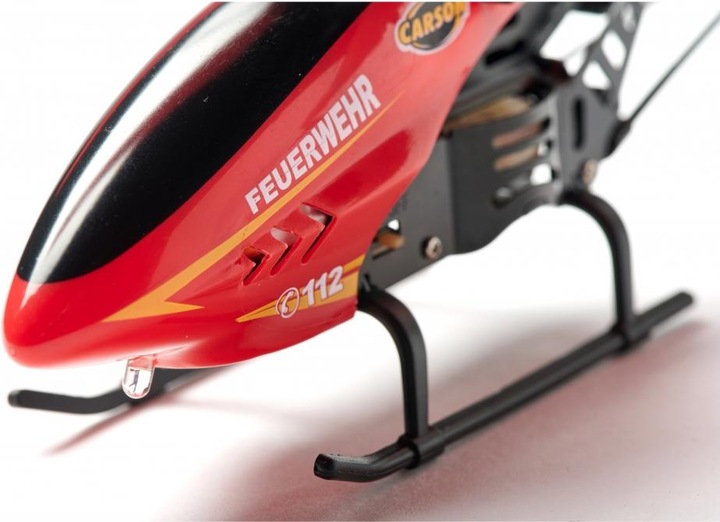 Actual product image Carson Electric Helicopter Easy Tyrann 180 Feruerwehr RtF