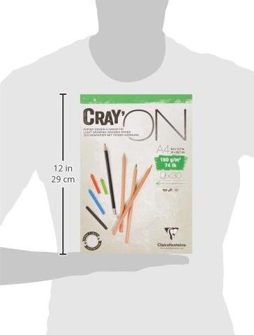 Image du produit Clairefontaine CrayOn A4 (160 g/m², 1x)