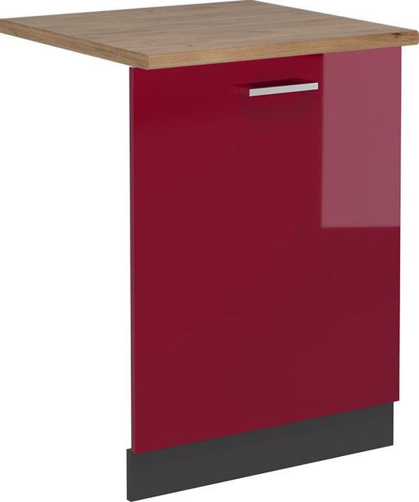 Anthrazit, Goldkraft Eiche, Rot Hochglanz