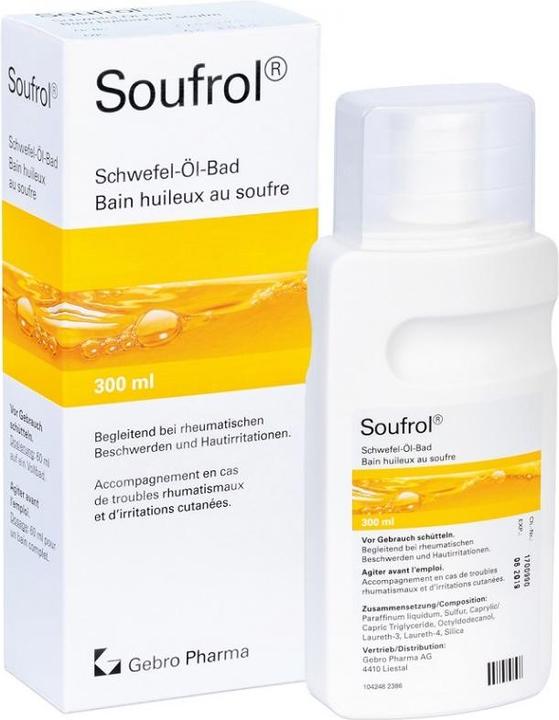 Produktbild Soufrol Schwefel-Öl-Bad (300 ml, Badeöl)