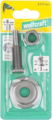 Actual product image wolfcraft 1 mandrel for 13mm bore, 8mm shank