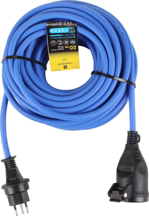 Produktbild Schönenberger Verlängerungskabel (20 m, Typ 13)