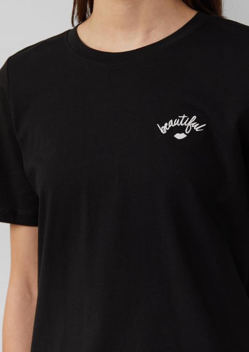Produktbild S.Oliver T-Shirt Jerseyshirt aus Baumwolle mit Stickerei (38)