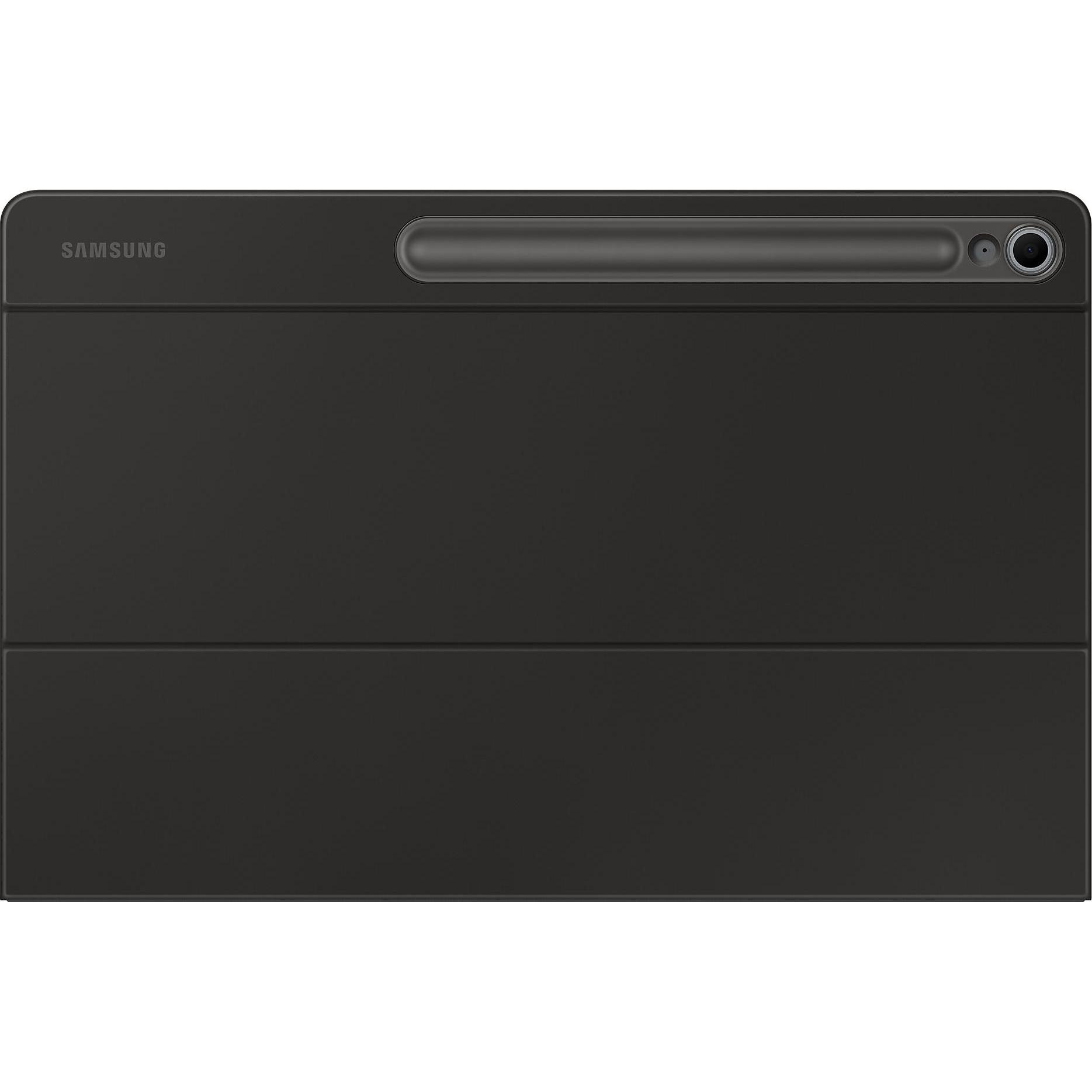 Samsung Book Cover Keyboard Slim (DE, Samsung Galaxy Tab S10 FE+), Tablet Tastatur, Schwarz