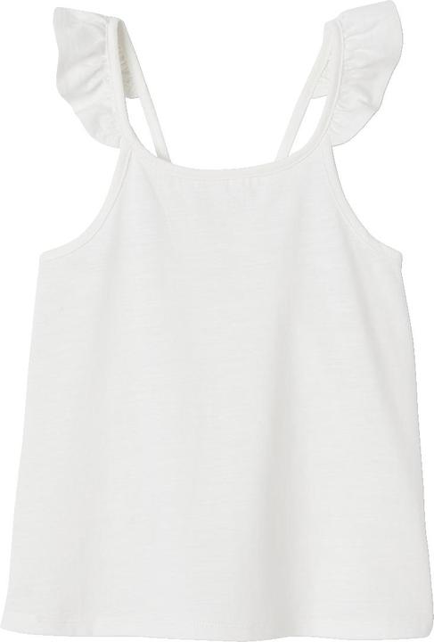 Actual product image Vertbaudet Mädchen Top mit Volantträgern BASIC OEKO-TEX® (98, 104)