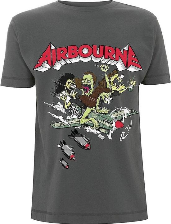 Immagine prodotto Airbourne Maglietta unisex adulto Nitro in cotone (L)