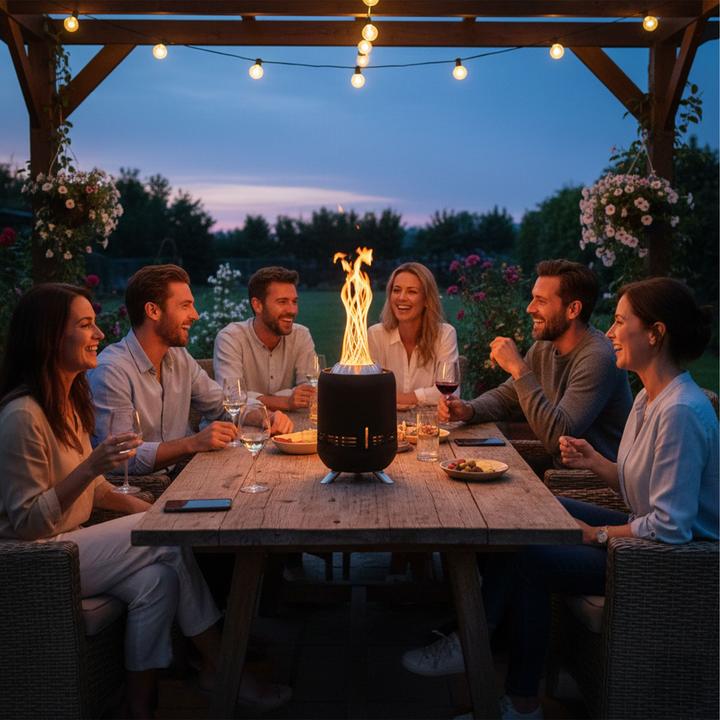 Image du produit Relaxdays Feu de table sans fumée