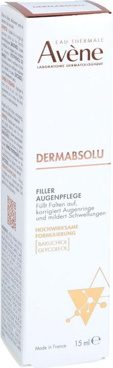 Produktbild Avène Dermabsolu Filler Augenpflege - Anti-Aging Pflege mit Bakuchiol, 15 ml Creme (Augenpflege Crème, 15 ml, Tag + Nacht)