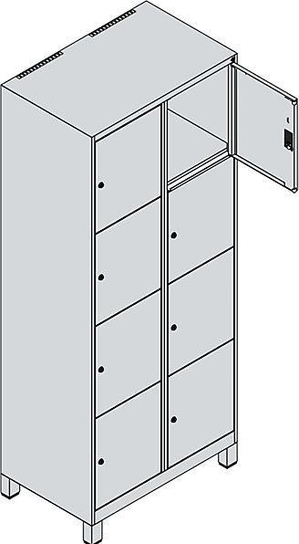 Immagine prodotto C+P Armadio classico PLUS (80 x 50 x 195 cm)