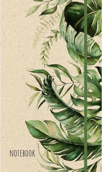 Image du produit Carnet de notes Éditions Nature 10900N, en papier à l'herbe, 13x21cm vierge, 80 feuilles (13 x 21 cm, Blanc, Couverture rigide)