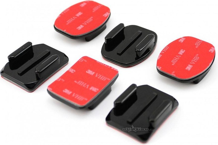 Actual product image GoPro Various mounts, 6 pieces (Universal, Hero 7, Osmo Action, Hero 9)