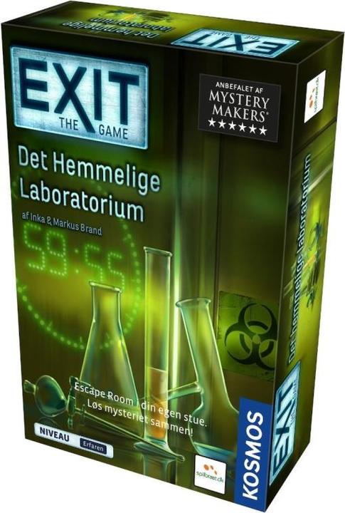 Actual product image Thames & Kosmos Exit: Det hemmelige laboratorie - Escape Room Game (Danish) (Danish)