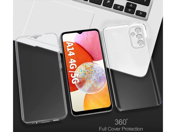 Produktbild Screenguard 360° Screen & Body Protector Samsung Galaxy A14 5G Hülle mit Folie (Samsung Galaxy A14 5G)