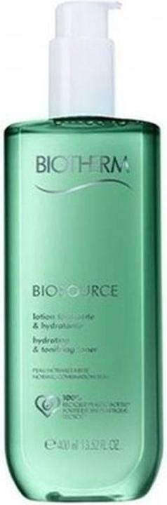Actual product image Biotherm Biosource Hydrating Tonifying Toner Normal/Combination Skin 24H (Face toner, 400 ml)