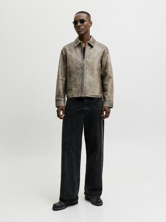 Actual product image Jack & Jones Lederjacke Lederjacke (S)