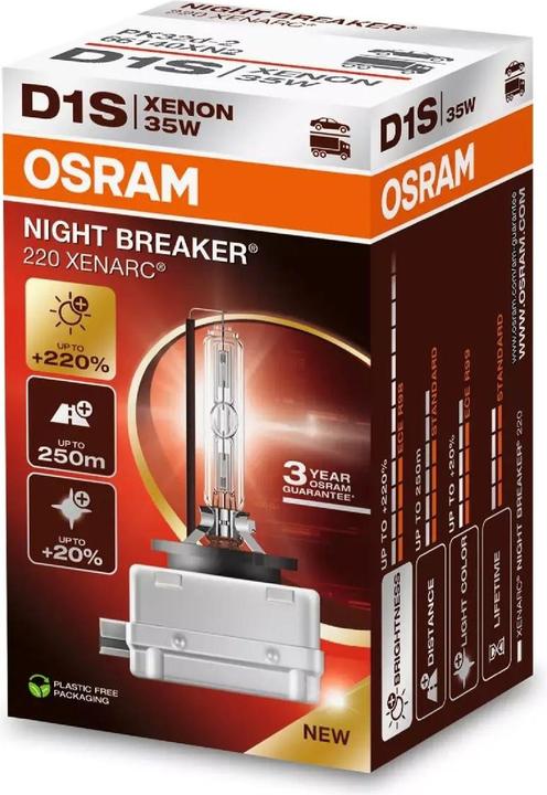Image du produit Osram Xenarc Night Breaker 220 (D1S)