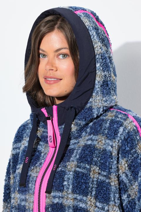 Image du produit Laurasøn Veste en peluche oversize, avec capuche et fermeture zippée à double sens (58)
