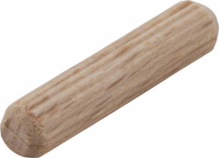Actual product image wolfcraft 200 long wooden dowels beech ø6x30mm (200 pcs.)