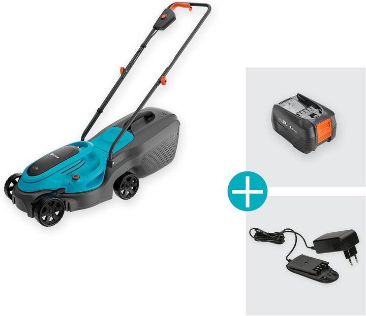 Image du produit Gardena EasyMax 32/18V P4A Ready-To-Use Set (Fonctionnement sur batterie)