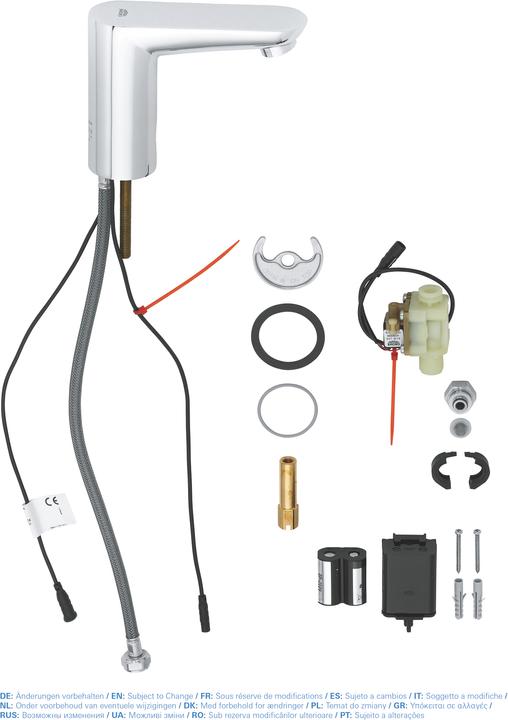 Immagine prodotto Grohe Euroeco CE Rubinetto per lavabo a infrarossi senza miscelatore