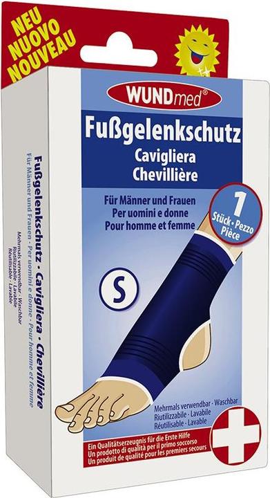 Actual product image Wundmed Ankle brace, size S blue, 1 pc. (S)