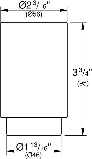 Productafbeelding Grohe Selectie Wit Glas (6,5 x 8 x 17,5 cm)