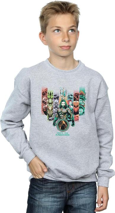 Produktbild Jungen Aquaman vereinigen die Königreiche Sweatshirt (152, 158)