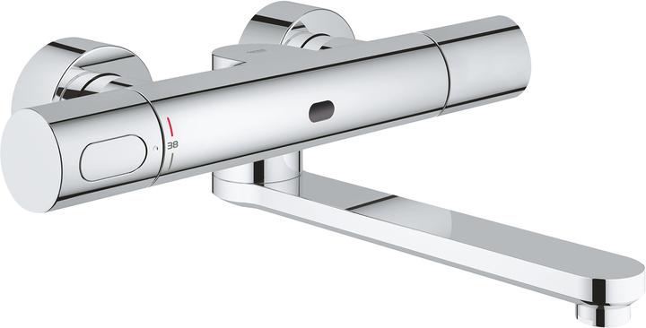 Grohe Eurosmart CE Infrarot-Wand-Waschtischarmatur mit Temperaturregulierung