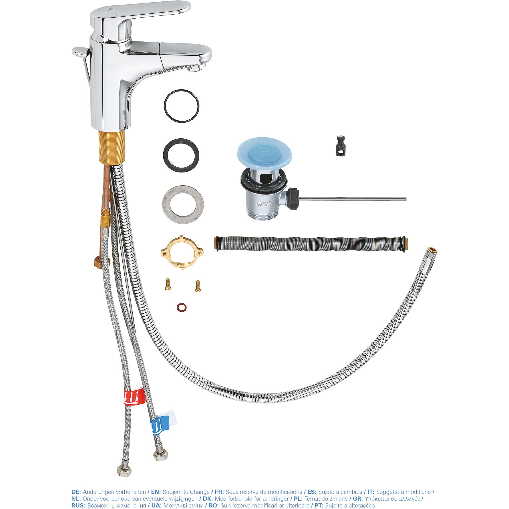 Thumbnail - Grohe, Badarmatur, Europlus Einhand-Waschtischbatterie S-Size