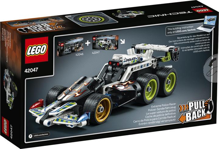Immagine prodotto LEGO Technic Intercettatore della polizia (42047, LEGO Technic)