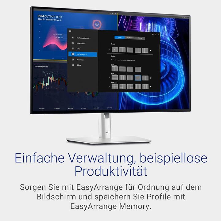 Actual product image Dell UltraSharp U2724D (2560 x 1440 pixels, 27")