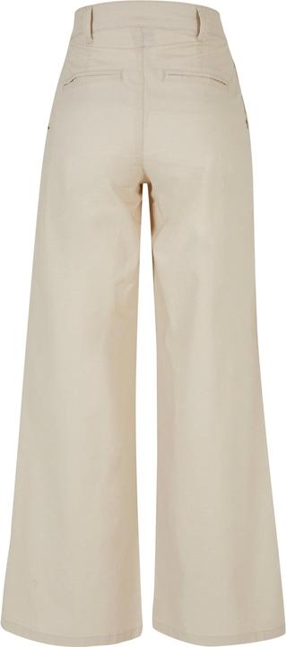 Produktbild Urban Classics Ladies High Linen Mixed Wide Leg Pants (30)