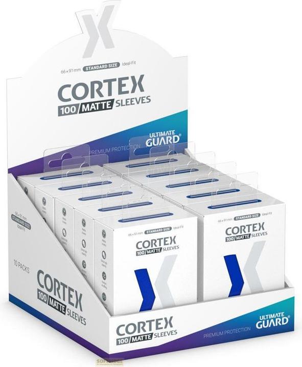 Produktbild Ultimate Guard Kartenhülle Cortex Sleeves Standard Matt-Blau 100