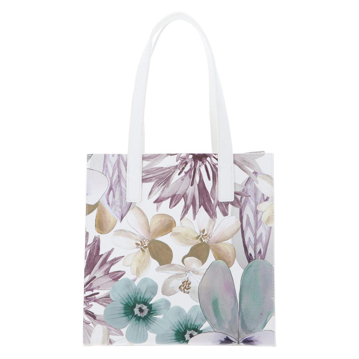 Ted Baker, Damen, Handtasche, Halena Petal Print Icon Bag, Mehrfarbig, Weiss