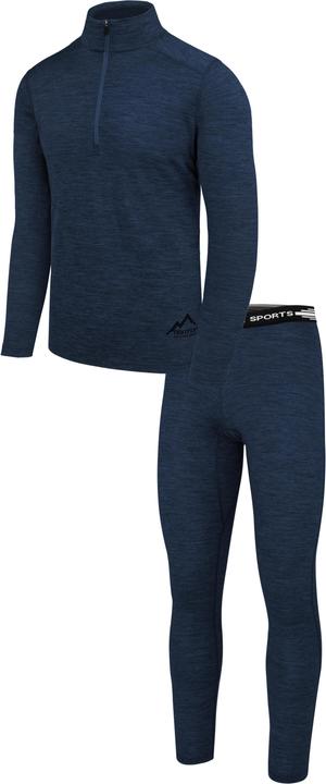 Produktbild Normani Herren Merino Langarmshirt und Hose Canberra/Sydney - 8827 (M)