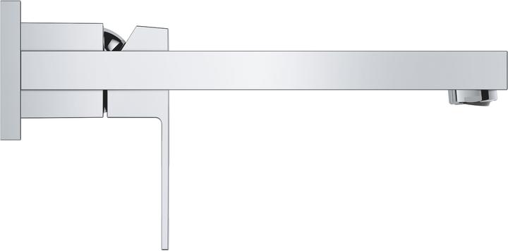 Actual product image Grohe Eurocube 2-hole washbasin mixer